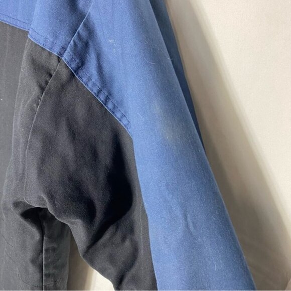 Vintage Canyon Guide Outfitters Black Blue Jacket Coat S - Picture 9 of 16